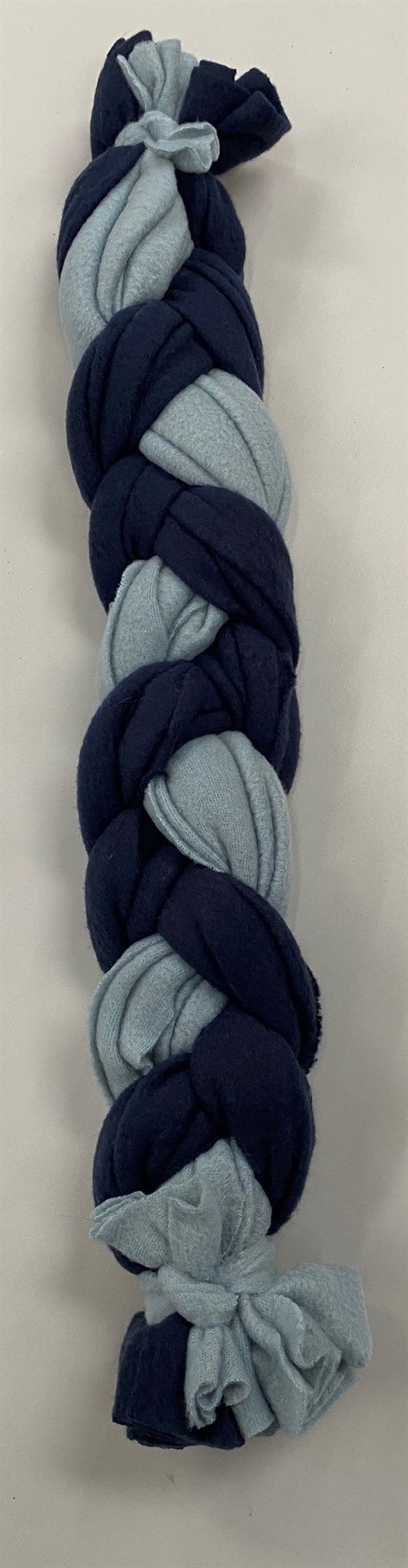 Snuffle slange i grå/blå ca. 60 cm